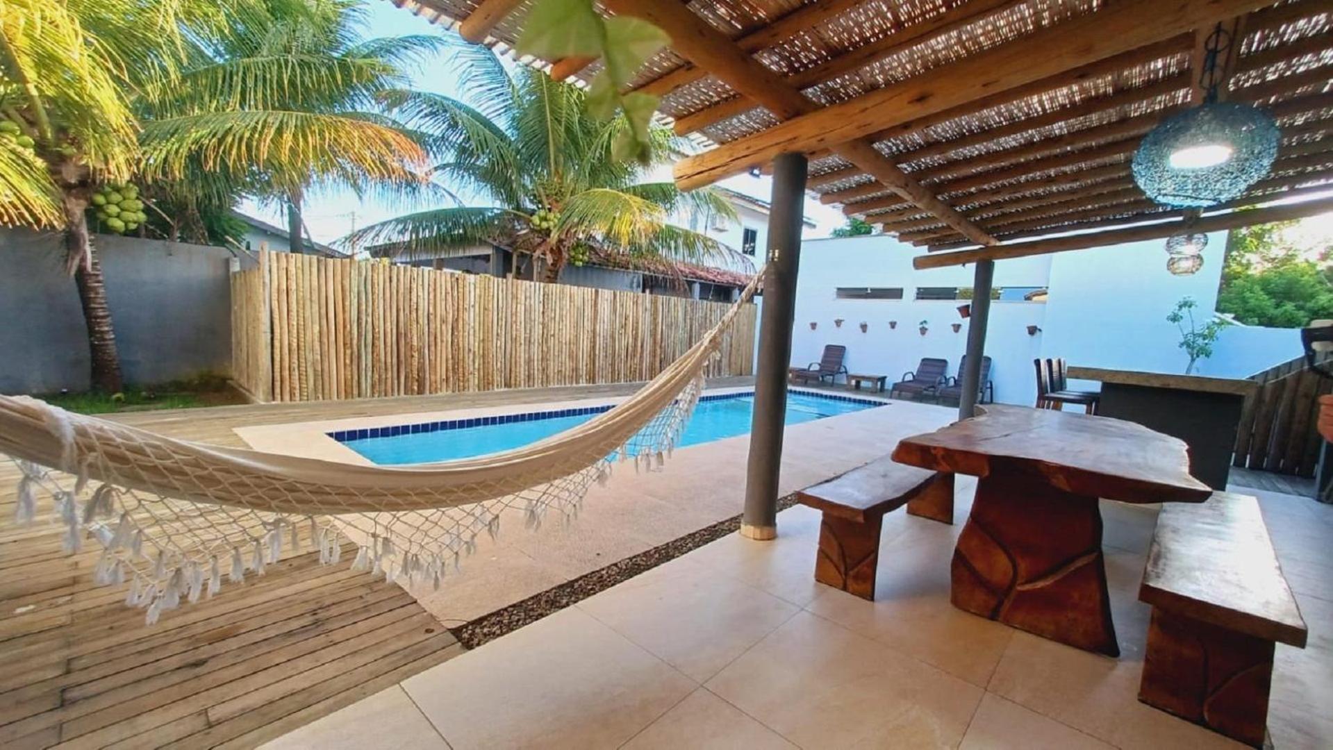 Casa Com Piscina E 4 Quartos Em Porto Seguro Buitenkant foto