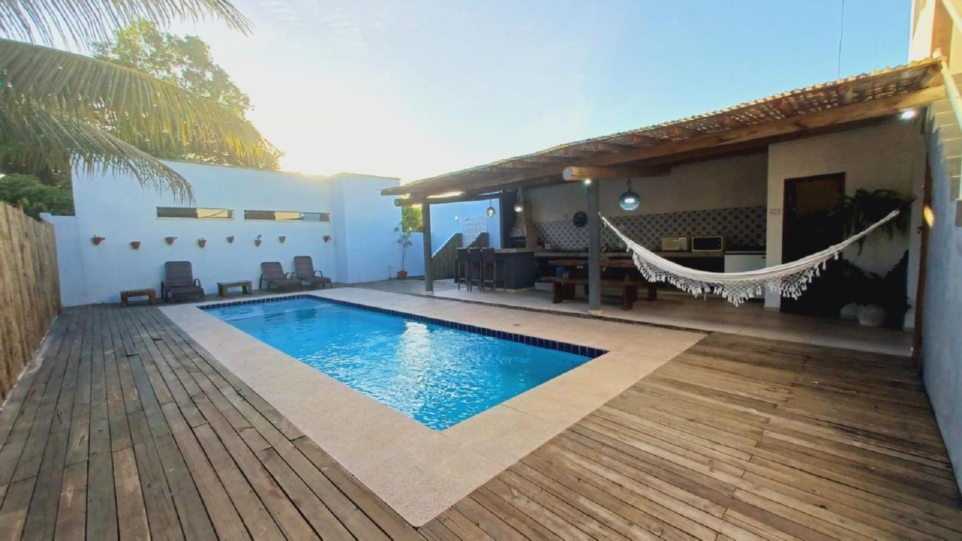 Casa Com Piscina E 4 Quartos Em Porto Seguro Buitenkant foto