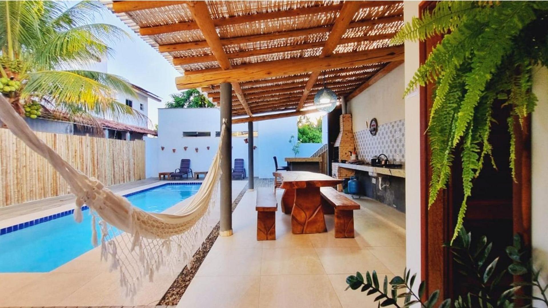 Casa Com Piscina E 4 Quartos Em Porto Seguro Buitenkant foto