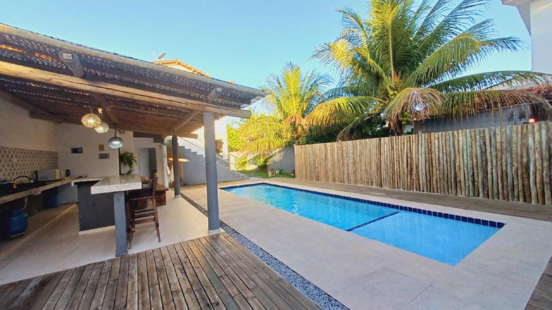 Casa Com Piscina E 4 Quartos Em Porto Seguro Buitenkant foto