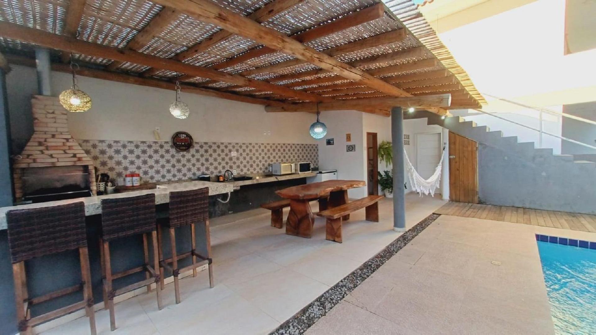 Casa Com Piscina E 4 Quartos Em Porto Seguro Buitenkant foto